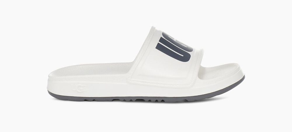 Ugg Slide Womens - Ugg Wilcox White - 960OVNPAW